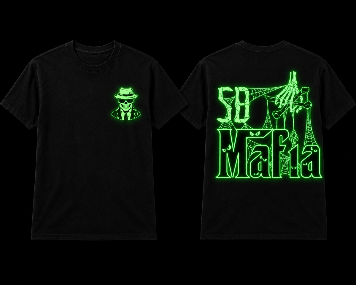 Halloween Glow in the Dark T-Shirt-IN STOCK!