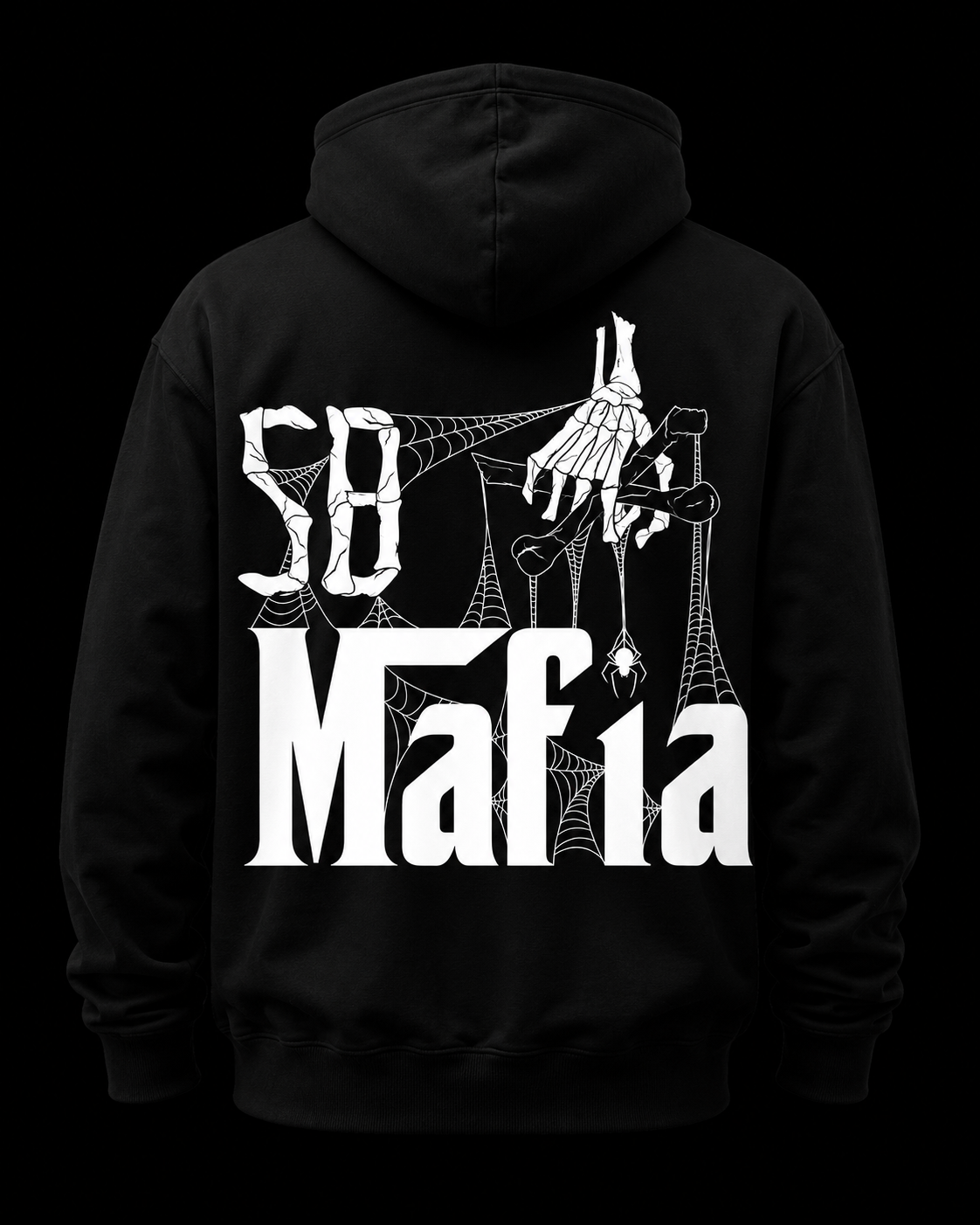 Halloween Glow in the Dark Hooded Sweatshirt IN STOCK!