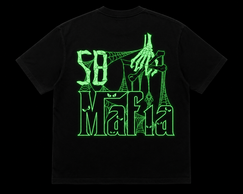 Halloween Glow in the Dark T-Shirt-IN STOCK!